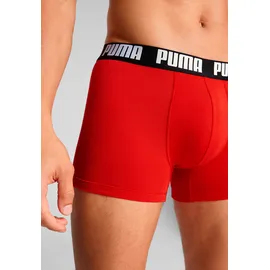 Puma Everyday Basic Boxer Rot/Schwarz S 2er Pack