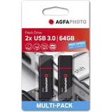 AgfaPhoto USB 3.0 64GB black MP2