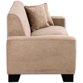 A.Z. Iwaniccy Couch Webstoff 3-Sitzer Beige