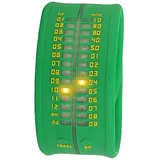 Time-IT Unisex Zero Green Digitaluhr Zero A6, LCD/Grün, Armband, LCD/Grün, One Size, Armband