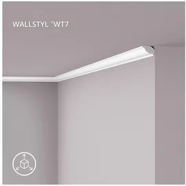 NOEL & MARQUET Nmc WT7 WALLSTYL Noel MARQUET Zierleiste Sockelleiste Zeitloses Klassisches Design Weiß