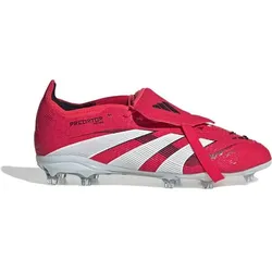 ADIDAS Kinder Fussball-Rasenschuhe Predator Elite, LUCRED/FTWWHT/CBLACK, 28