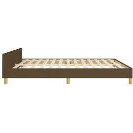 vidaXL Bettgestell 180 x 200 cm Dunkelbraun
