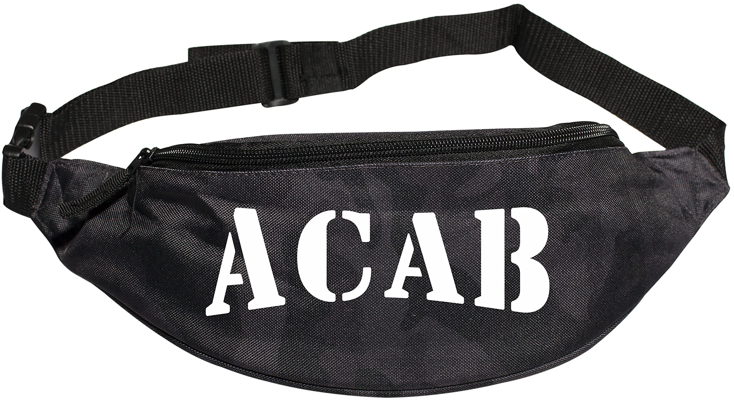 ACAB Stencil Round Bauchtasche Midnight Camo