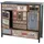 MCW Apotheker-Schrank A43 100 x 110 x 32 cm Schwarz / Mehrfarbig