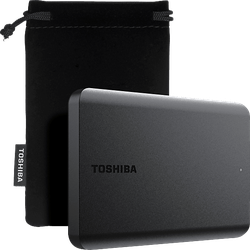 TOSHIBA Canvio Basics Exklusive Festplatte, 2 TB HDD, 2,5 Zoll, extern, Schwarz