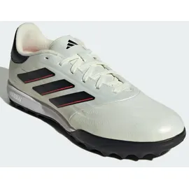 adidas Copa Pure II League TF Fußballschuh Ivory / Core Black / Solar Red 39 1/3
