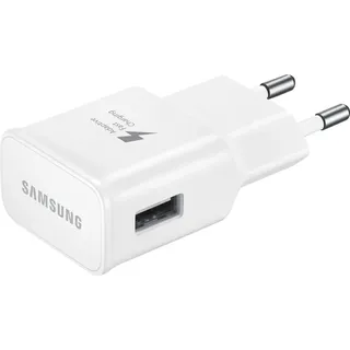 Samsung USB Ladeadapter mit Schnellladefunktion+ Micro-USB-Kabel EP-TA20 Weiß