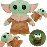 Star Wars Baby Yoda Leuchtender Plüsch/Maskottchen 29 cm - Grün