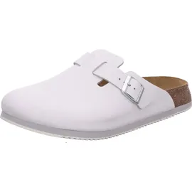 Birkenstock Boston Super Grip Naturleder weiß 36
