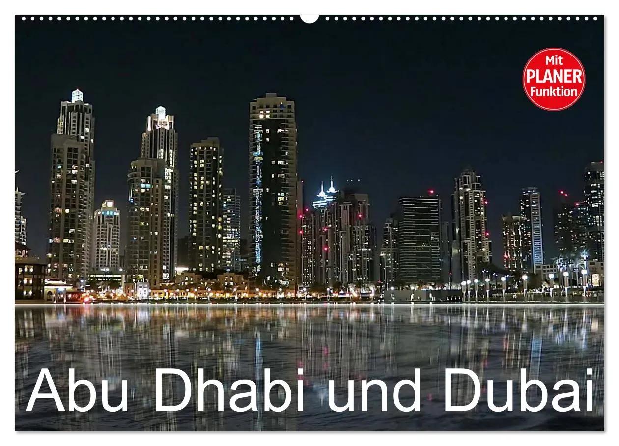 Abu Dhabi und Dubai (CALVENDO Wandkalender 2024) - A4