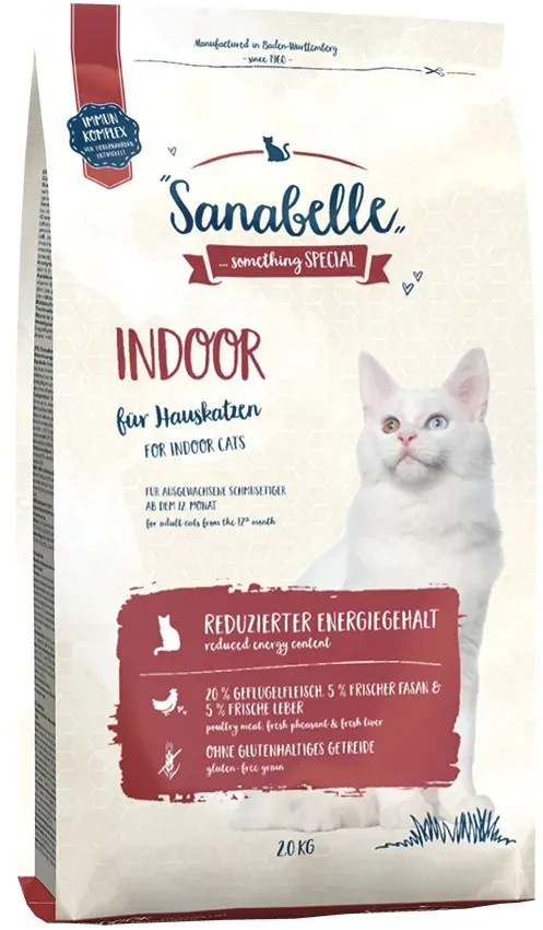 Sanabelle Indoor Fasan Katzentrockenfutter 2 Kilogramm