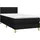vidaXL Boxspringbett 100 x 200 cm Schwarz