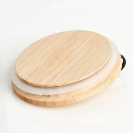 Zeller Vorratsglas mit Bambusdeckel 880 ml