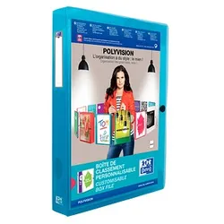 OXFORD Heftbox Polyvision 4,0 cm blau