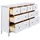 Interlink Sideboard 160 x 96 x 40 cm Weiß