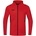 Herren Kapuzenjacke Rot/Schwarz 4XL