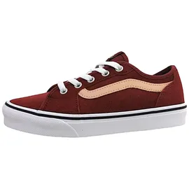 Vans Filmore Decon Damen Weite M Metallic Sidestripe Brown 37