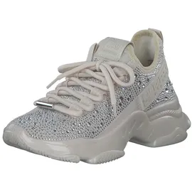 Steve Madden Sneaker mit Strasssteinbesatz Modell 'Maxima', Silber, 36
