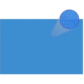 vidaXL Rechteckige Poolabdeckung Blau 800x500 cm