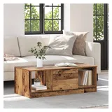 vidaXL Couchtisch Altholz Braun 102 x 50 x 36 cm