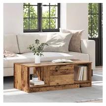 vidaXL Couchtisch Altholz Braun 102 x 50 x 36 cm