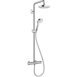 HANSGROHE Croma Select S Showerpipe 180 2jet EcoSmart 9 l/min mit Thermostat (27254400)