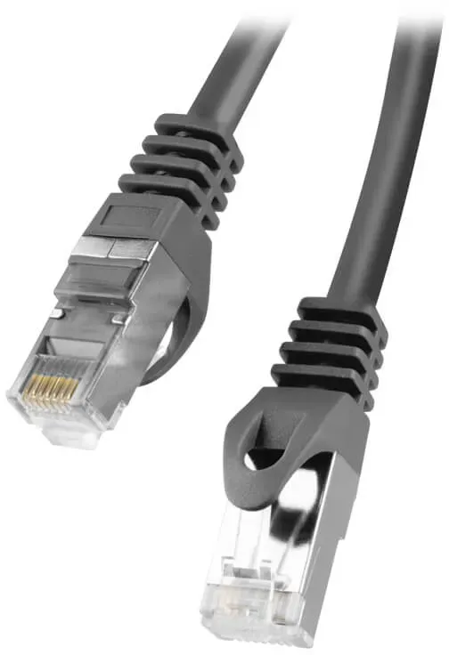 Lanberg 3 Meter Cat6 FTP Netzwerkkabel Schwarz