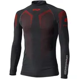 Held 3D-Skin Warm Top Funktionsshirt, schwarz/rot, L