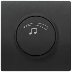 Siemens 5TG48120AC DELTA style Lautstärkeregler mono, anthrazit, 3W, 27 Ohm