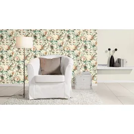 Rasch Textil Rasch Vliestapete Florentine III 484519 Uni Weiss 10,05x0,53m