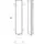 EMCO Asis Module Plus WC-Modul-Unterputz 80,3 x 15,4 cm Grau Holz/Metall