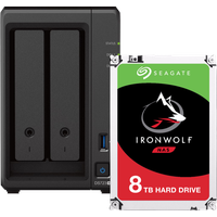 Synology DS723+ + Seagate Ironwolf 8TB
