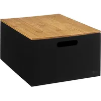 Jti Aufbewahrungsboxen mit Bambusdeckel - 3er-Set