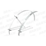 CON-TEC Schutzblech Flat 32 mm Set 28" Silver