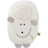 Hugo Frosch Wärmflasche Lamm Flauschbezug mit Klettverschluss, 0,8 l