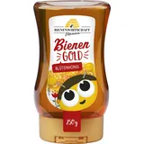 Bienenwirtschaft Meißen Bienengold Blütenhonig flüssig 250g Spender - Zarter goldgelber Honig, aromatisch blumig im Geschmack - Praktischer Spender (1 x 250g)