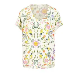 Blutsgeschwister Shirt The Grand Ease - flower sun and moon S