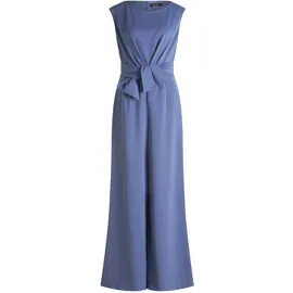 Vera Mont Damen Jumpsuit mit weitem Bein 44, Tansanit Blue - 44