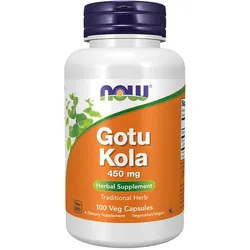 Now Foods Gotu Kola 450 mg (100 veg.Kapseln)