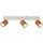 Briloner Deckenlampe 3-flammig schwenkbar 45 x 8 x 9 cm Grau/Braun