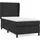 vidaXL Boxspringbett 100 x 200 cm Schwarz