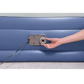 BESTWAY Tritech Queen Reinforced Doppel-luftbett Mit integrierter Elektropumpe 203 x 152 x 46 cm