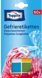 Toppits® Gefrier-Etiketten 4008871200389 , 1 Packung = 60 Stück