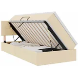 vidaXL Bett 90 x 200 cm Weiß