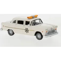 BREKINA 58940 1:87 Checker Cab Police Car, Arizona State Trooper, 1974