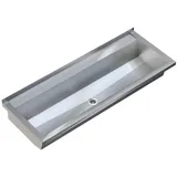 KWC Waschrinne, PLANOX, Edelstahl, W.-Mont., 1800x210x442 mm, m. Arm-bank