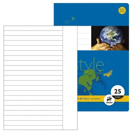 Staufen Staufen® Schulhefte Lineatur 25 liniert DIN A4 16 Blatt, 10 St.