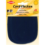 Kleiber + Co.GmbH Cord Flecken, Baumwolle, blau, 13,5 x 10 cm, 2