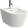 Laufen MEDA Wandbidet Advanced, 1 Hahnloch, mit Überlauf, 360x540mm, H8301104003021 Farbe: weiß LCC